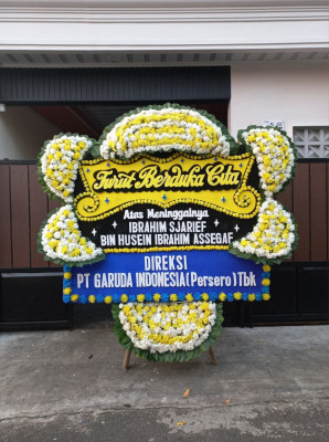 Papan Bunga Duka di Bara