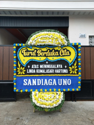 Papan Bunga Duka di Bara